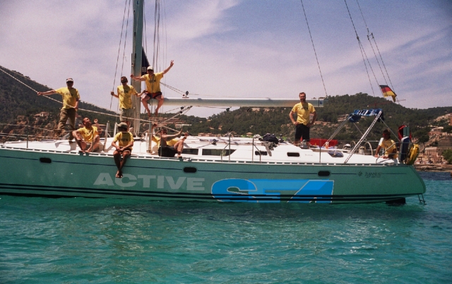 Navegando en Mallorca